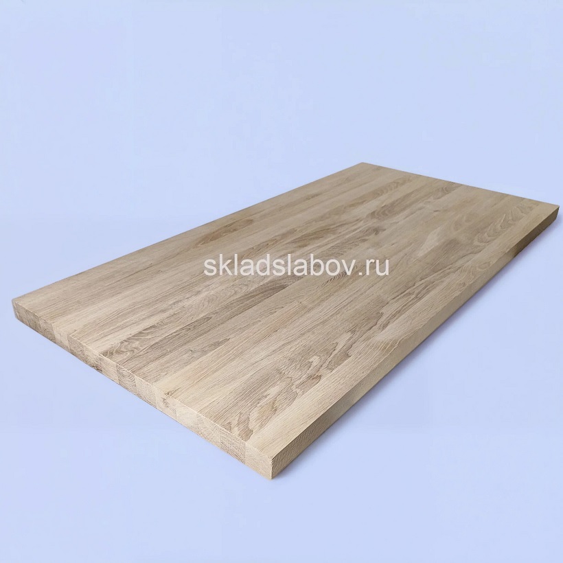 Мебельный щит из дуба категория Экстра цельная ламель 40×300×2800мм Мебельный щит из дуба категория Экстра цельная ламель 40×300×2800мм